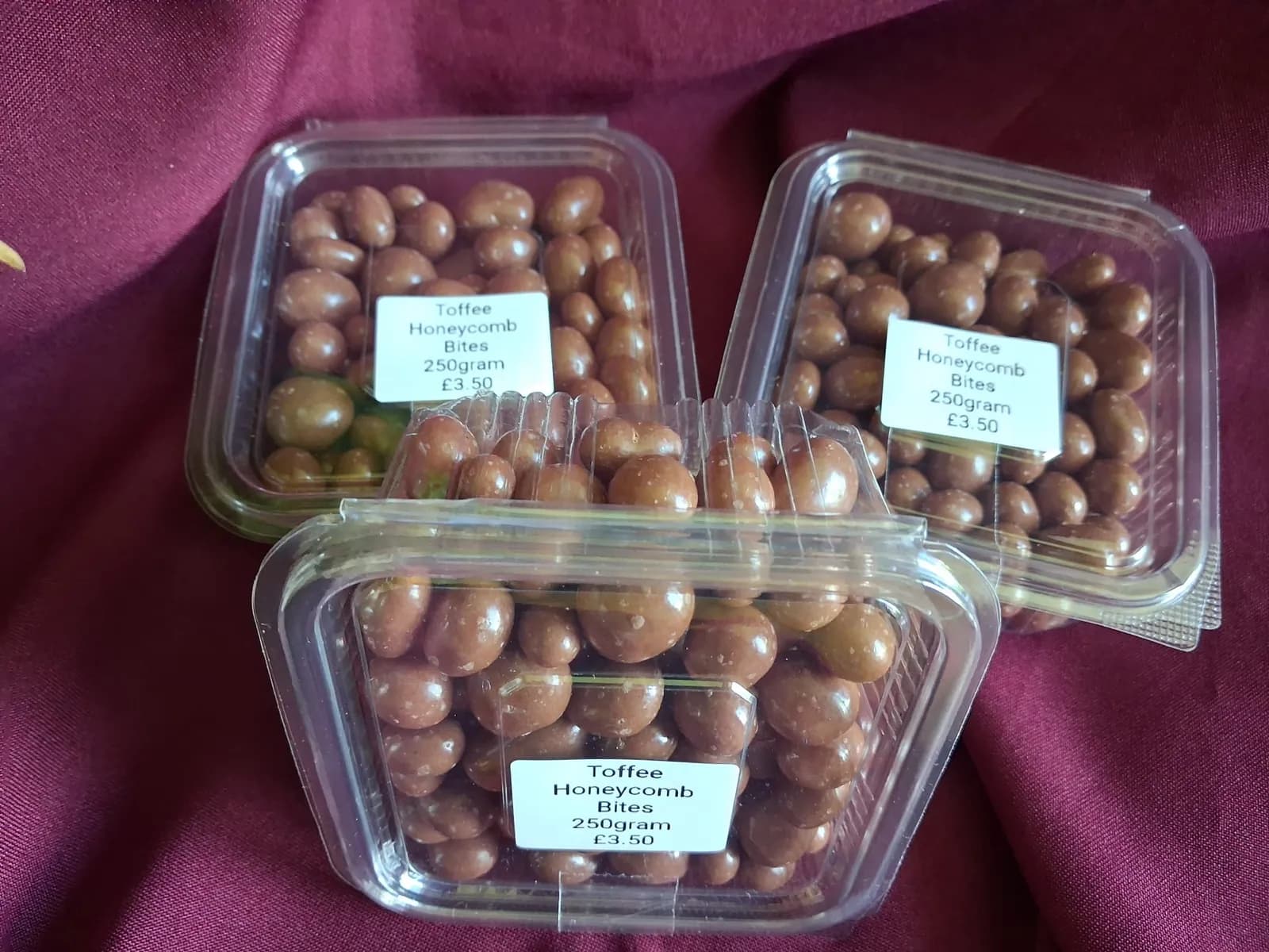 Toffee Honeycomb Bites