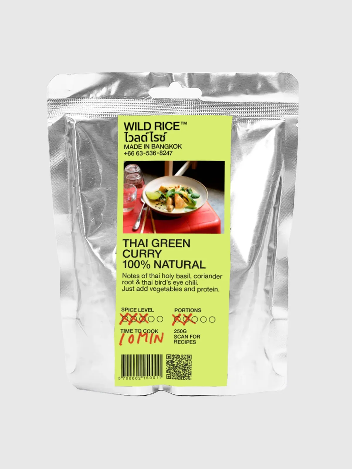 Wild Rice Thai Green Curry Sauce
