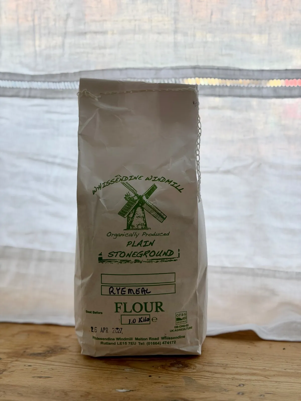 Whissendine Windmill Organic Rye Flour