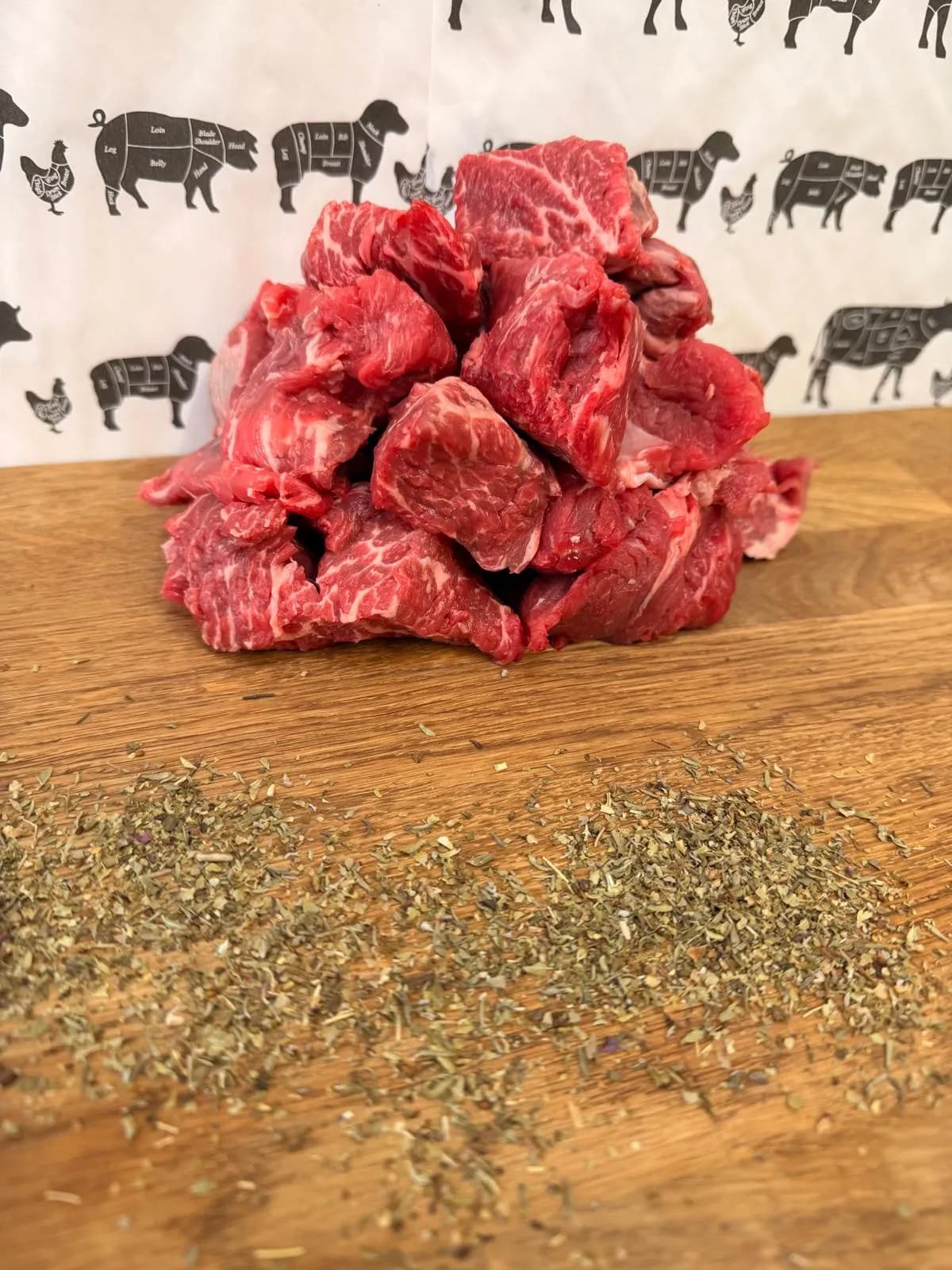 Beef stewing steak