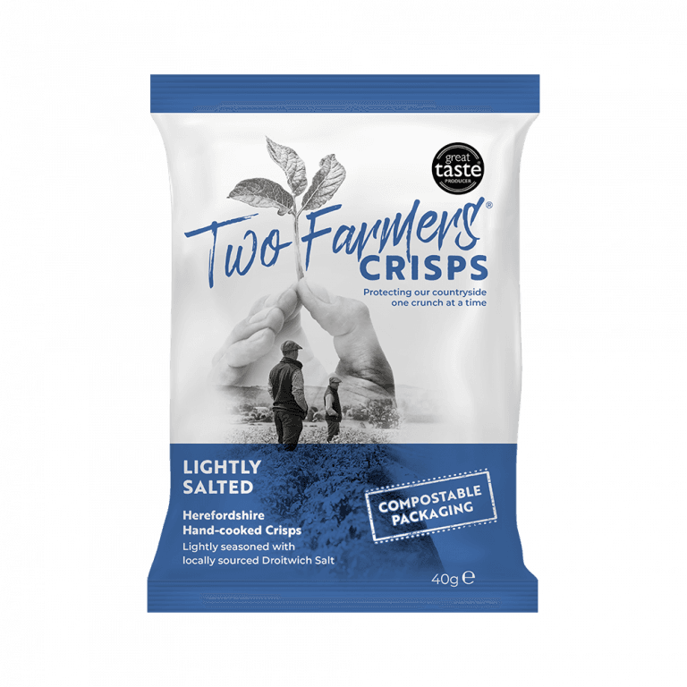 Two Farmers Crisps Lightly Salted Crisps (40g)