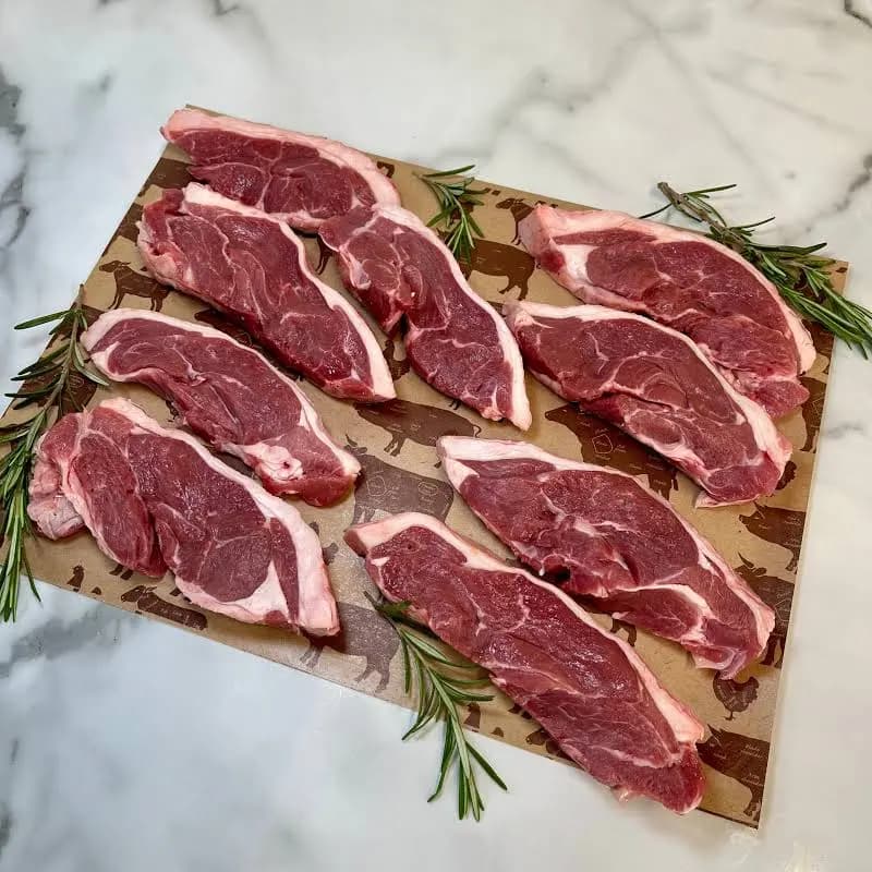 Lamb steaks x2