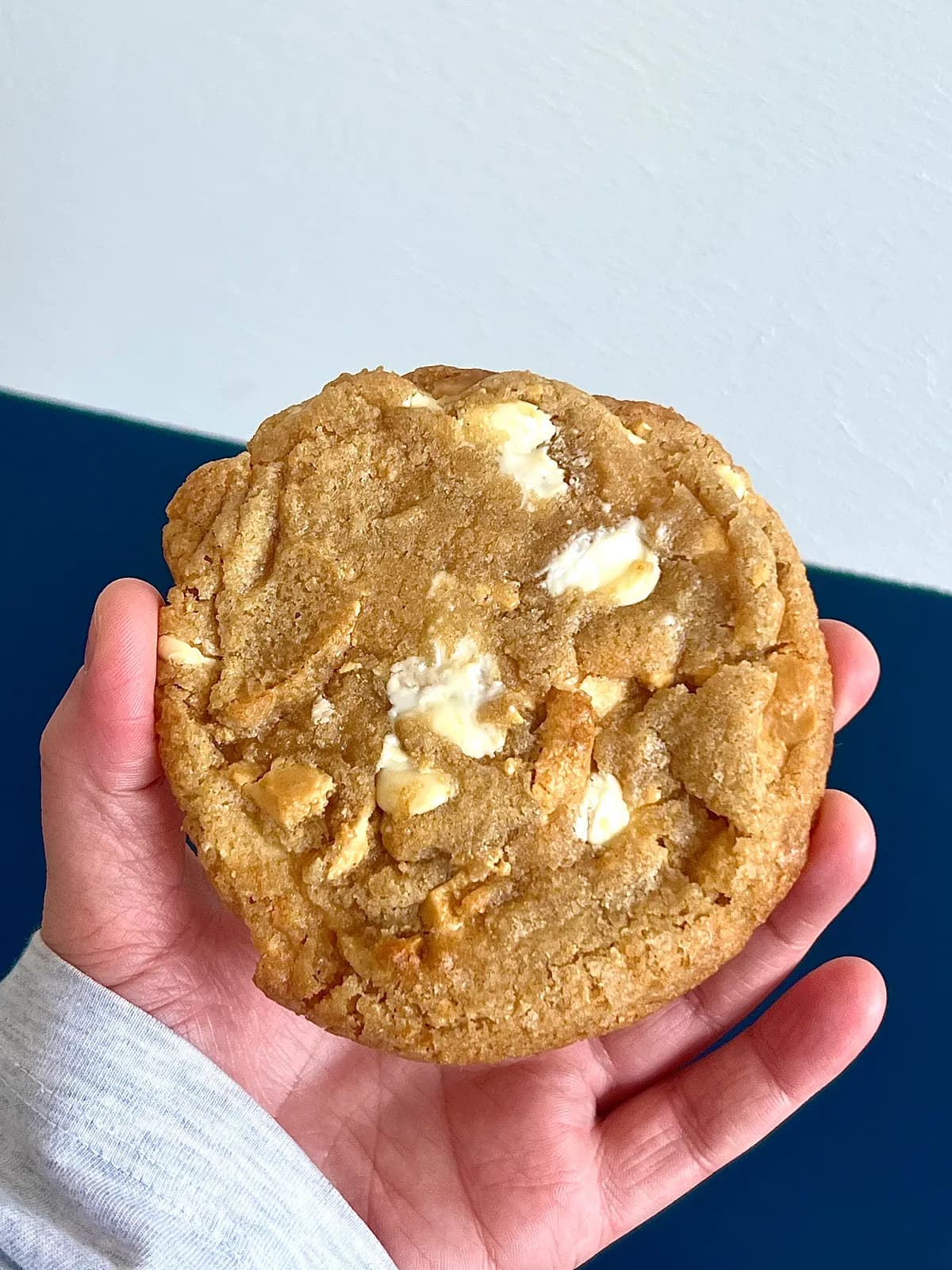 Caramelised White Chocolate Cookies