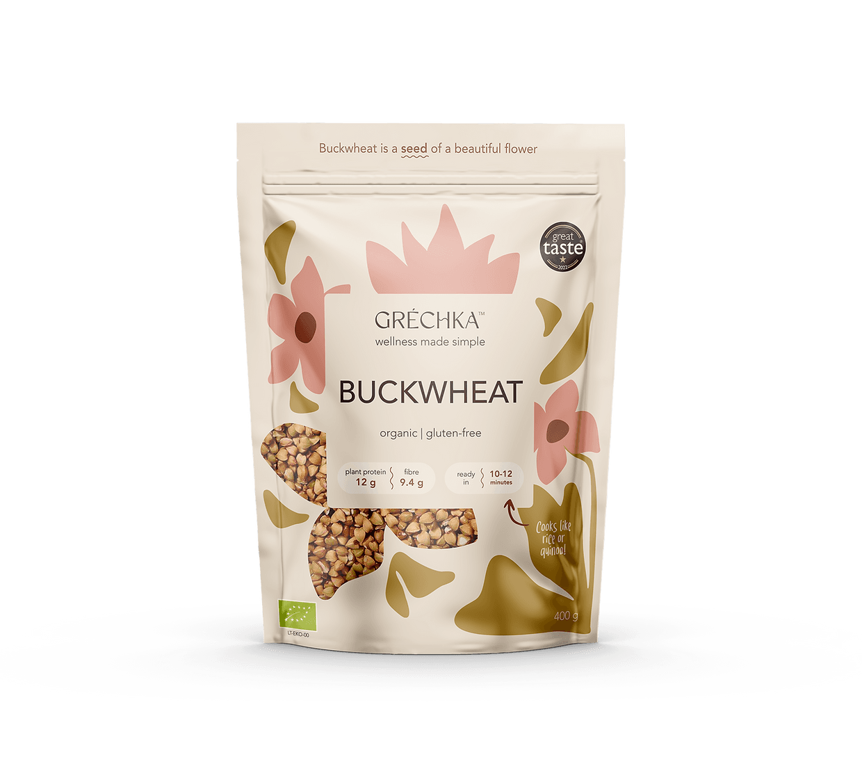 Grechka Organic Buckwheat Grain