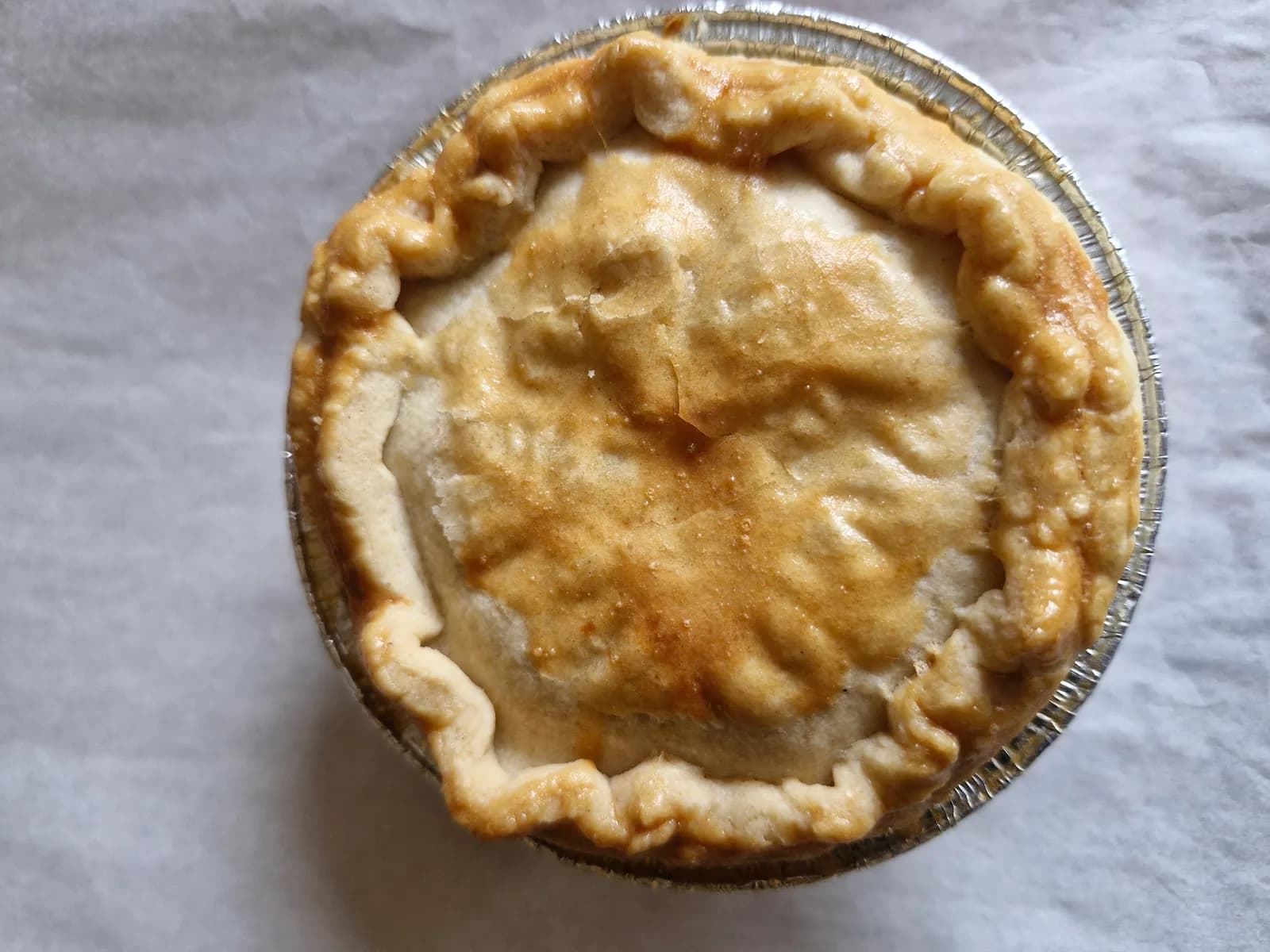 Pork & stuffing pie