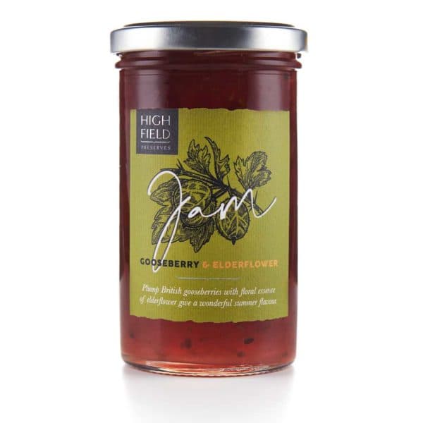 High Field Gooseberry & Elderflower Jam
