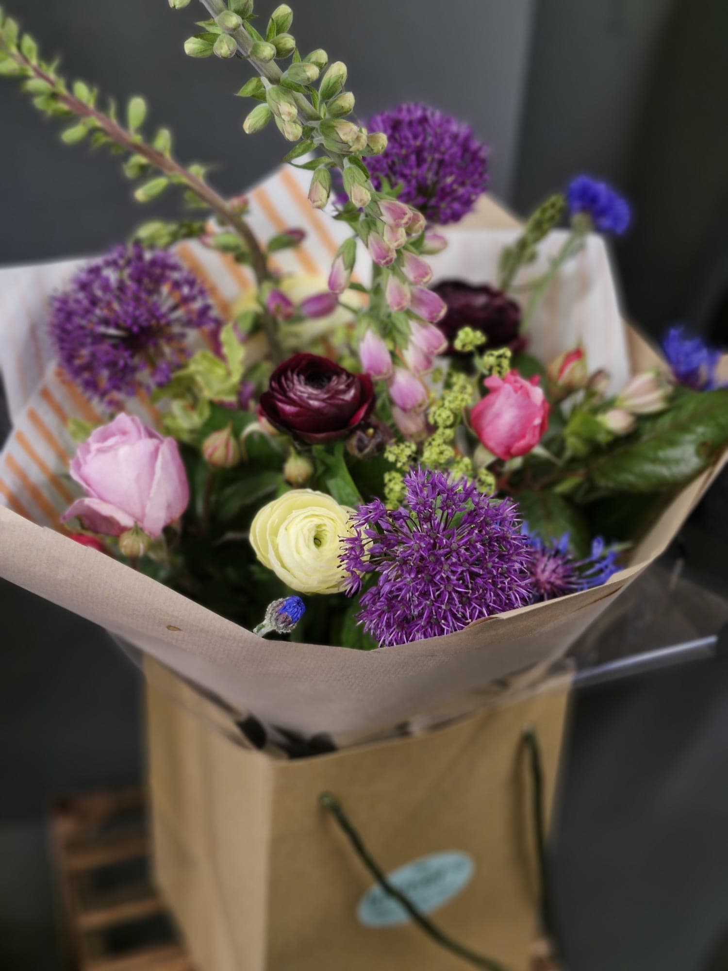 Seasonal Hand-Tied Bouquet