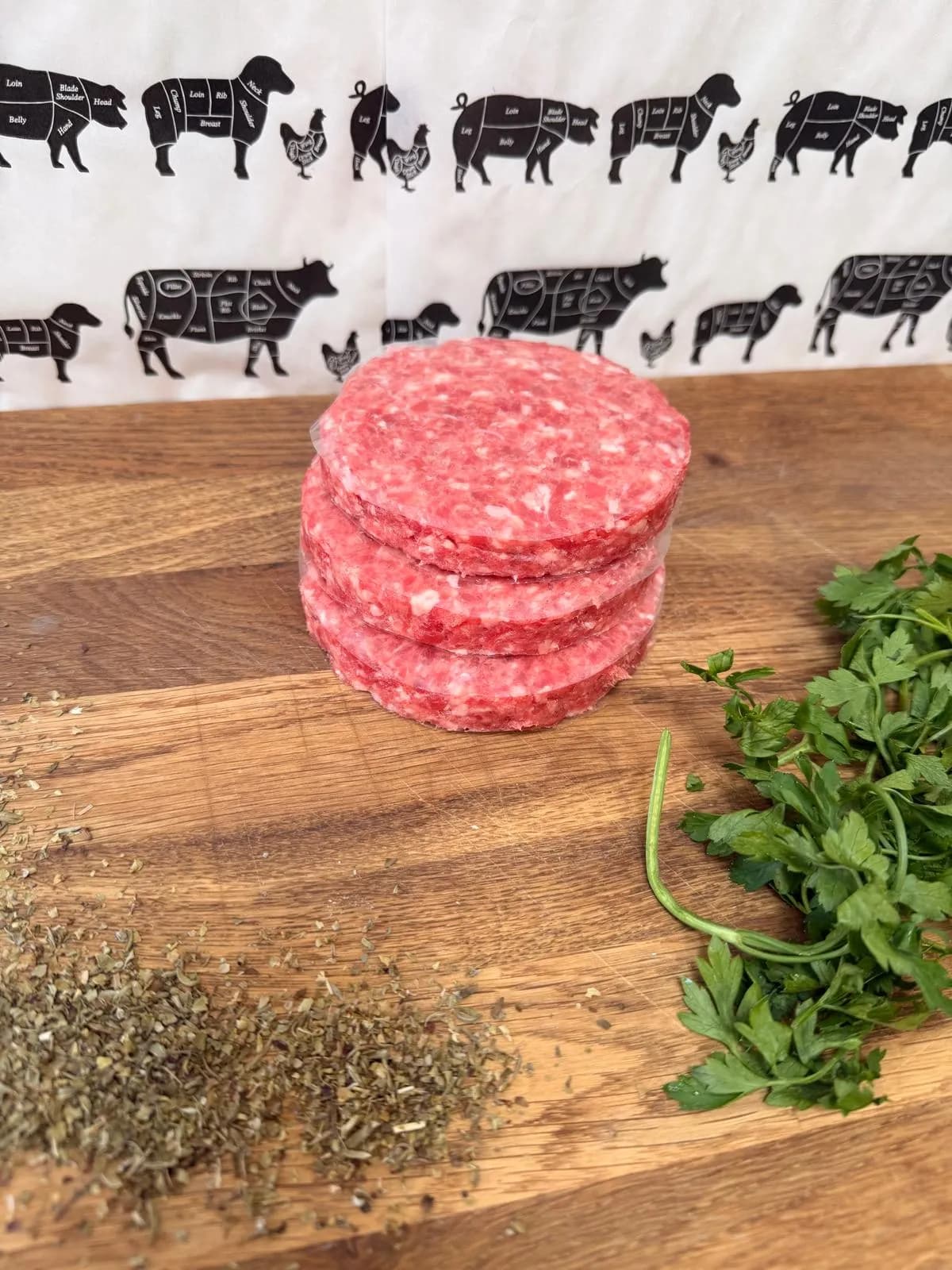 4oz beef burgers
