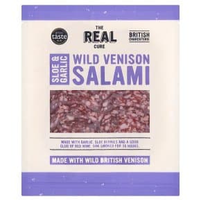 The Real Cure Sloe & Garlic Wild Venison Salami