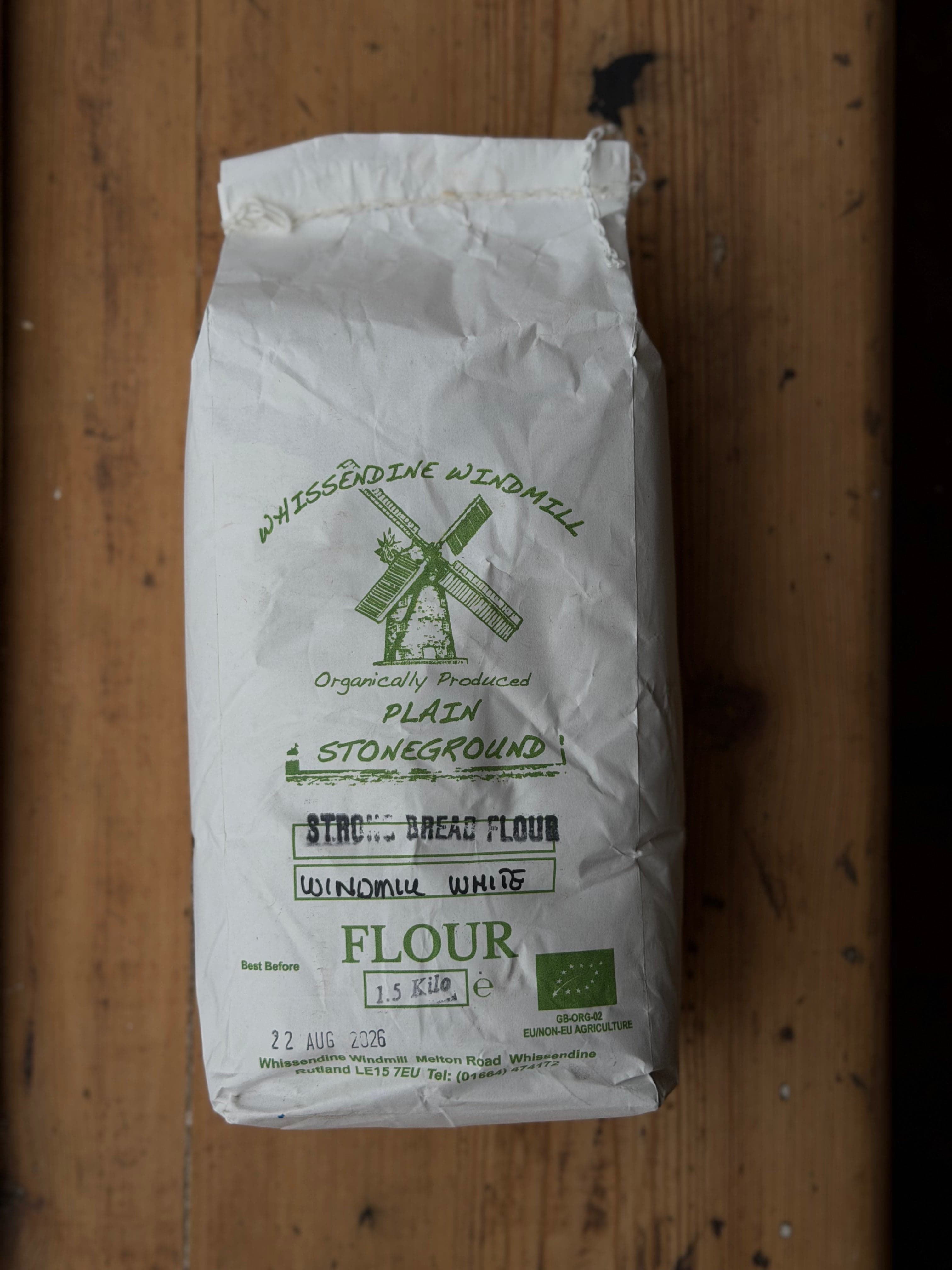 Whissendine Windmill Organic Unfortified Strong White Flour