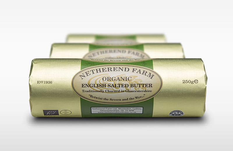 Netherend Farm Organic Salted Butter