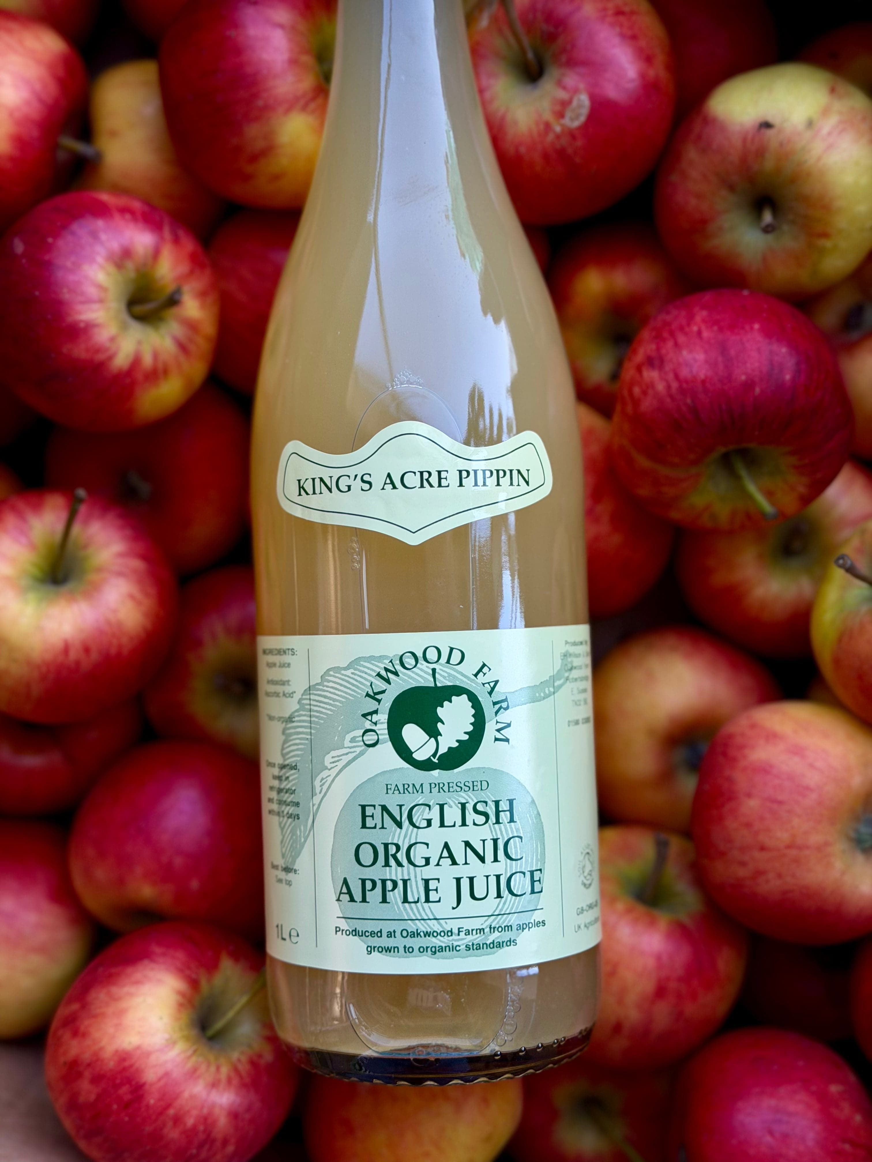 Oakwood Farm Organic Apple Juice (Mixed Varieties)