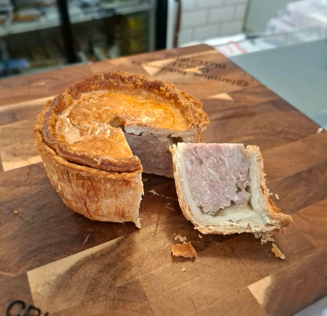 Large Homemade Pork Pie
