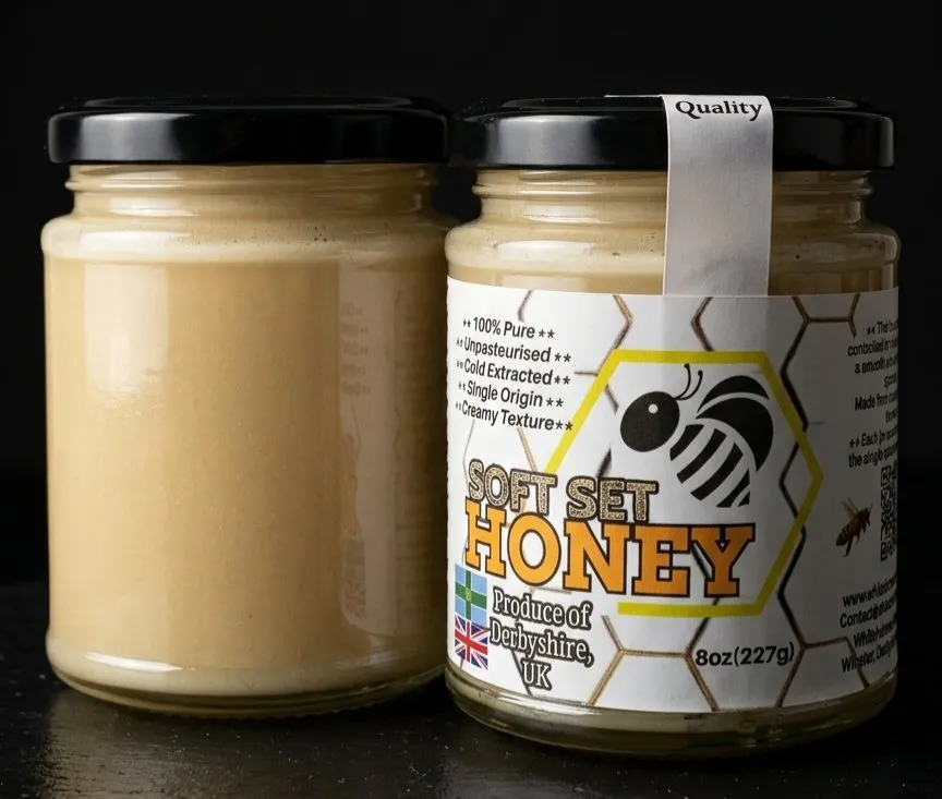 Derbyshire Softset Honey 8oz ( 227g )