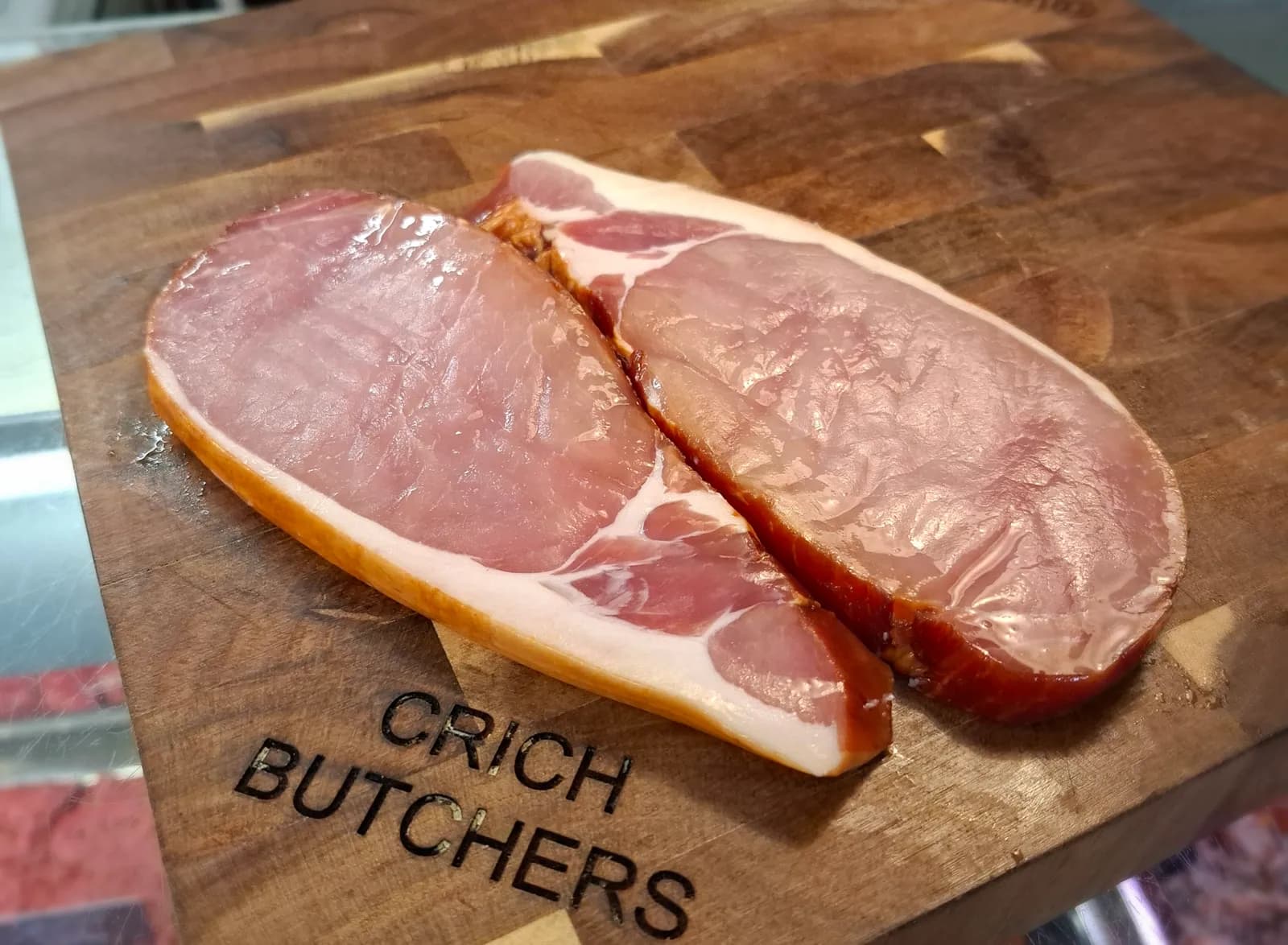 Smoked English Bacon Chops
