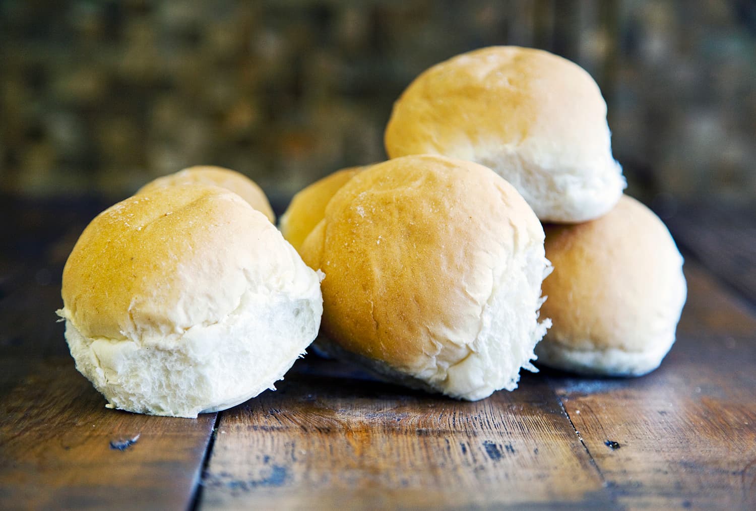 White Tennis Rolls x 6