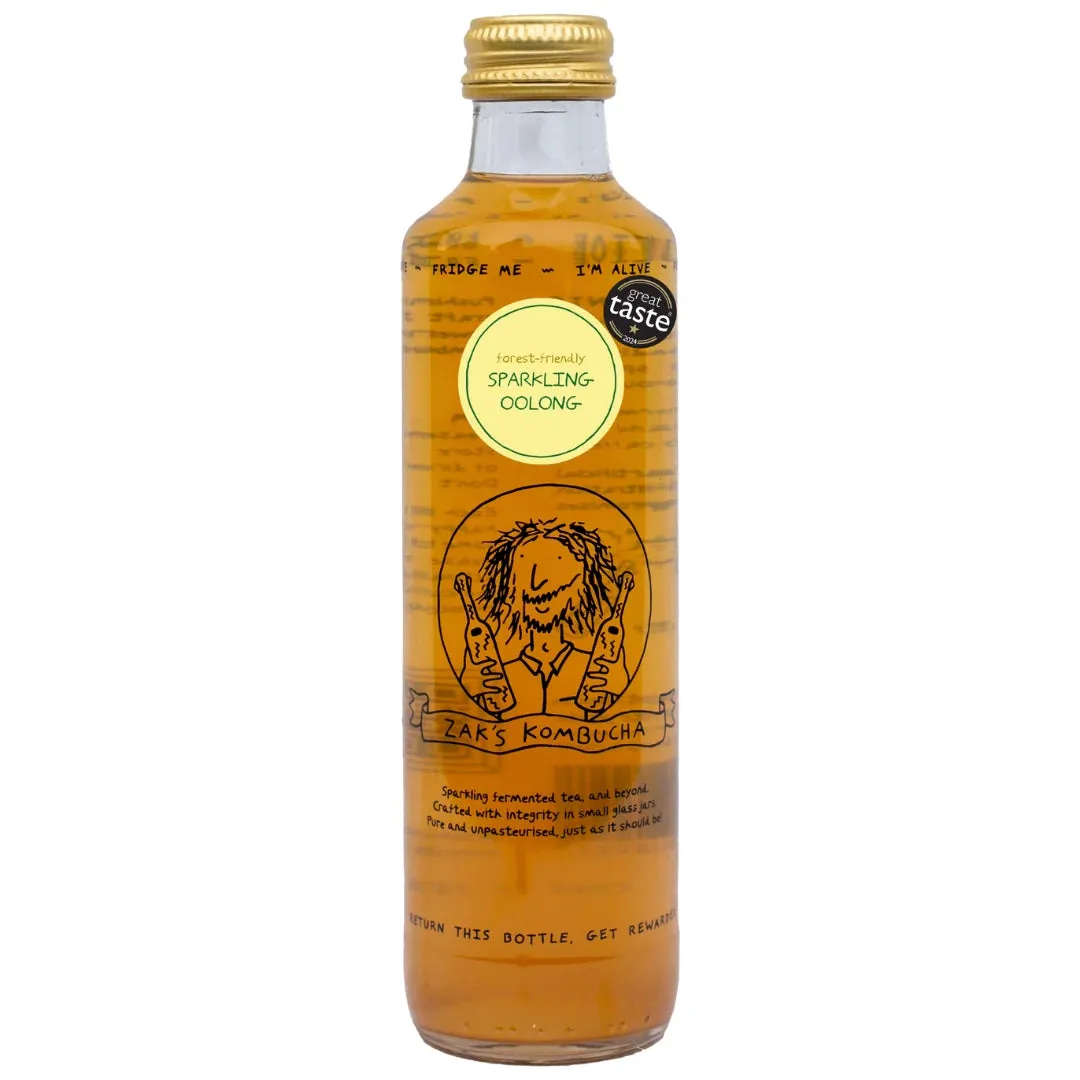 Zak’s Kombucha Sparkling Oolong