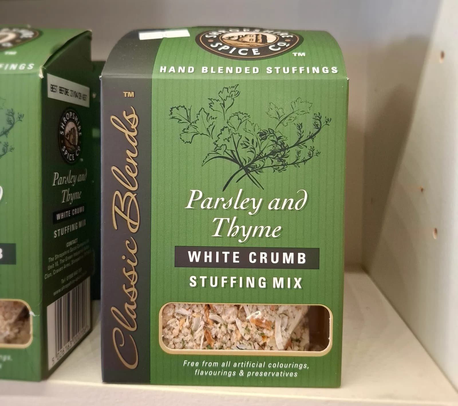 Parsley and Thyme Stuffing mix