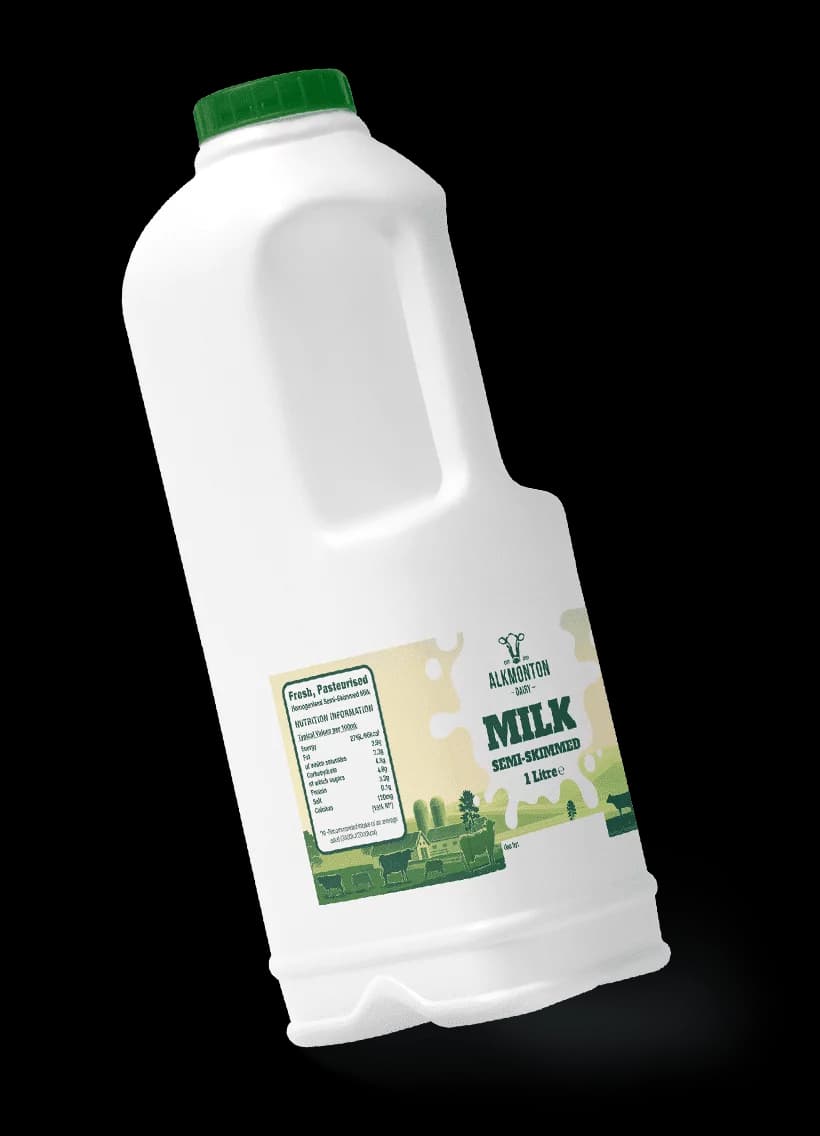 Semi Skimmed Milk (1L Plastic Carton)