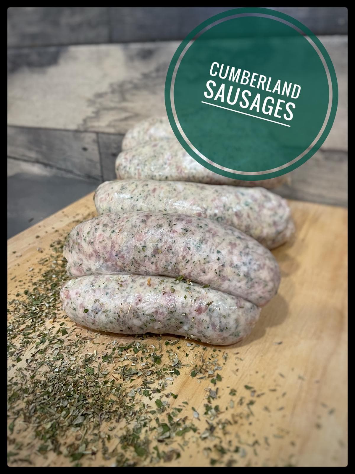 Cumberland Pork Sausages (Thick)