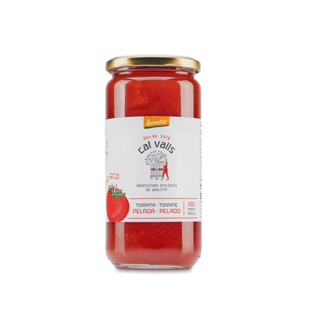 Cal Valls Organic Whole Peeled Tomatoes