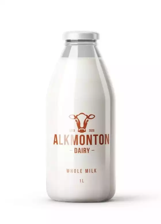 Whole Milk (1L Glass Bottle)