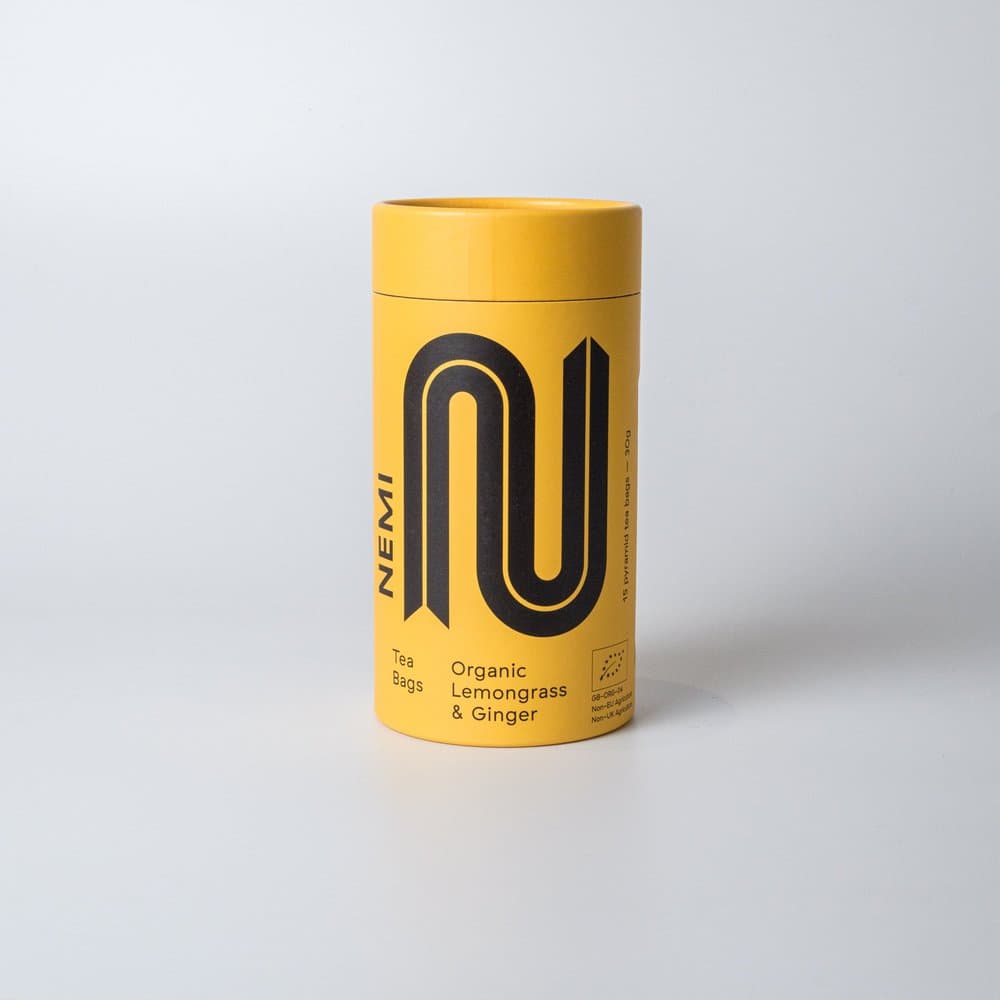 NEMI Teas Organic Lemongrass & Ginger Teabags