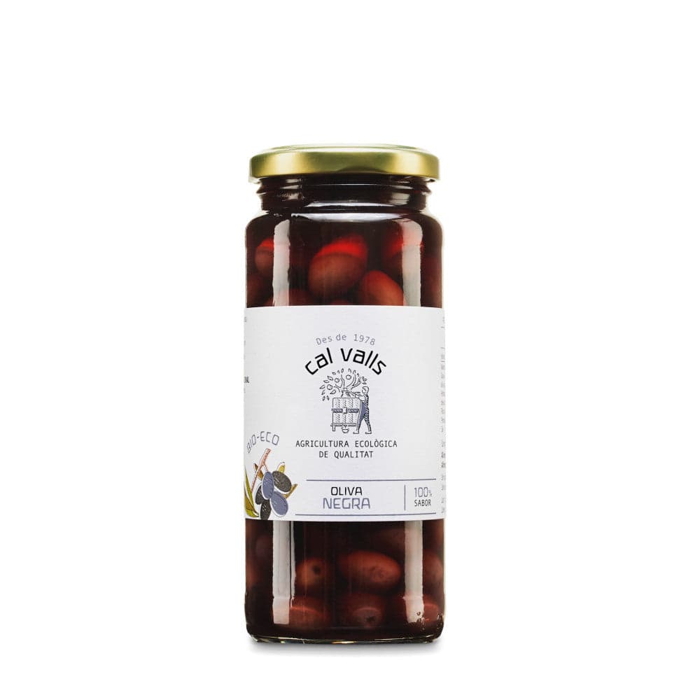 Cal Valls Organic Black Olives