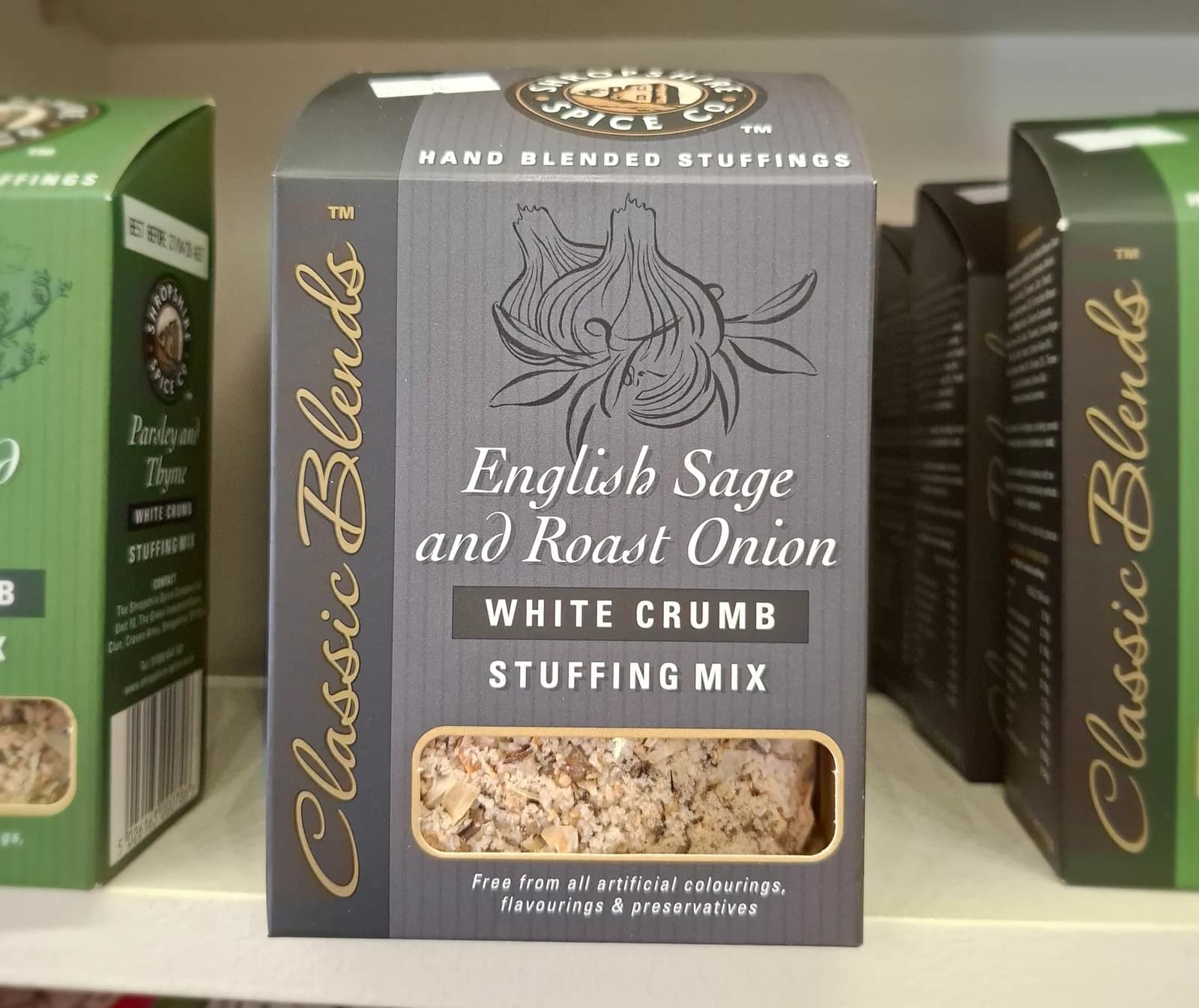 English Sage and Roast Onion Stuffing mix