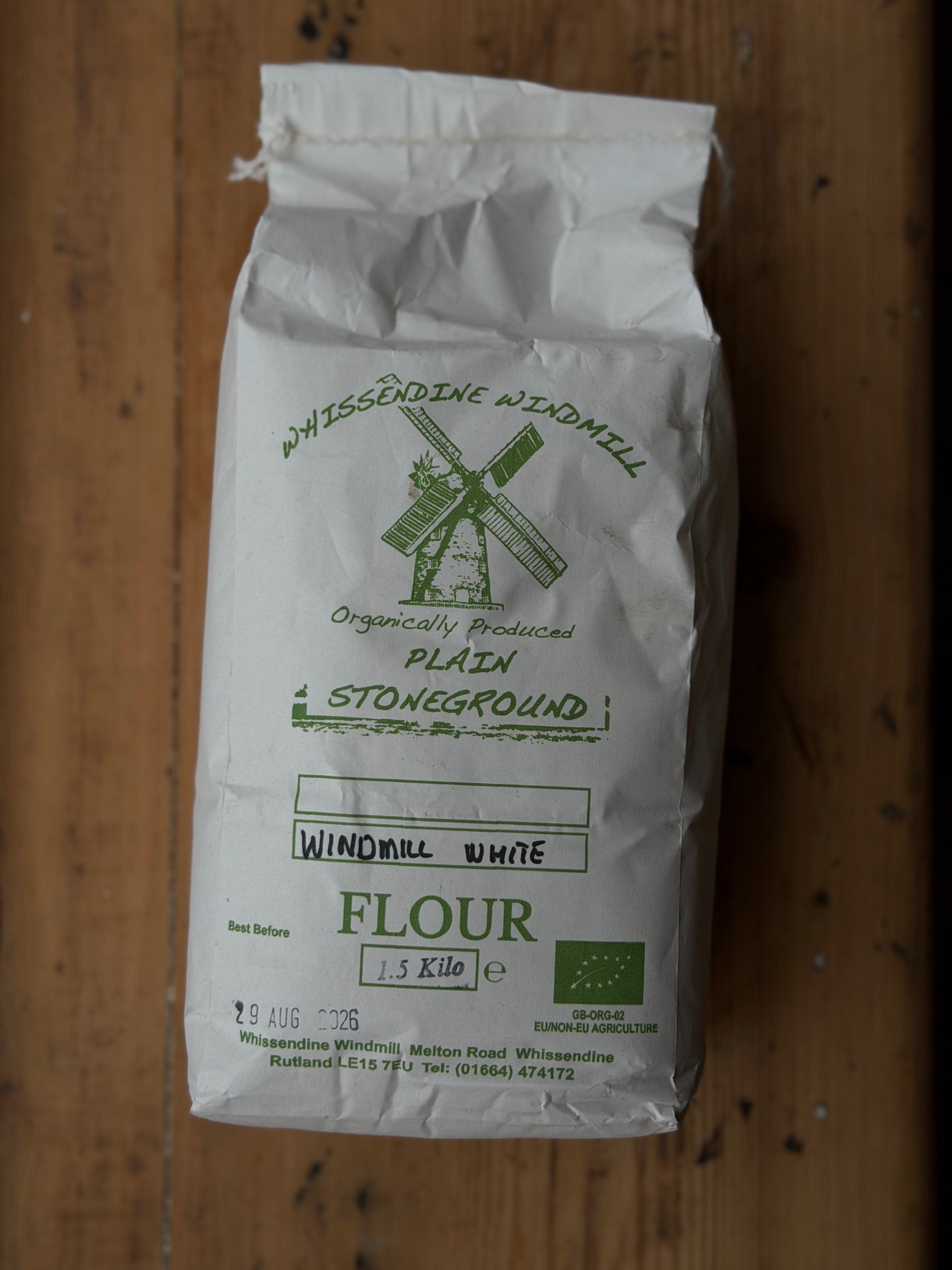 Whissendine Windmill Organic Unfortified Plain White Flour
