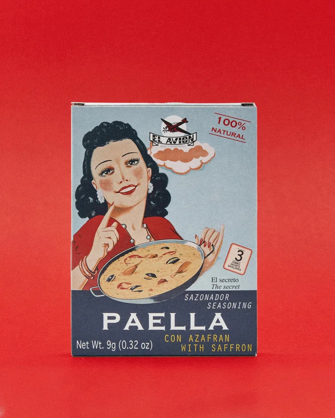 El Avion Paella Seasoning with Saffron