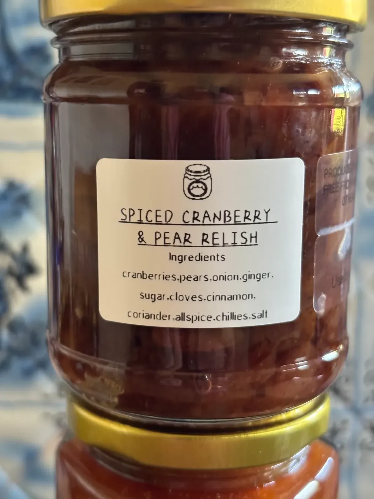 Spiced Cranberry & Pear Chutney