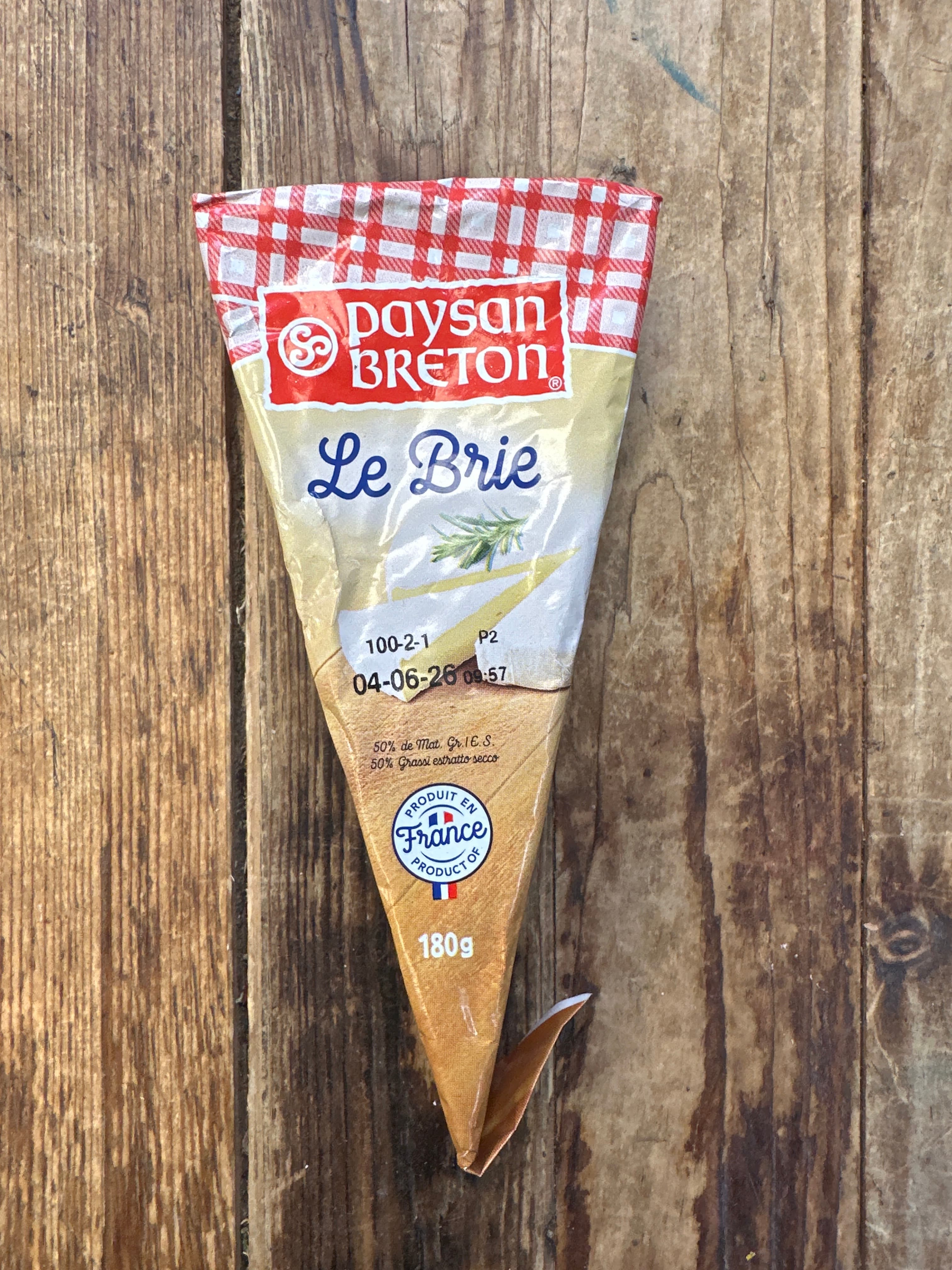 Soft Ripened Le Brie Wheel