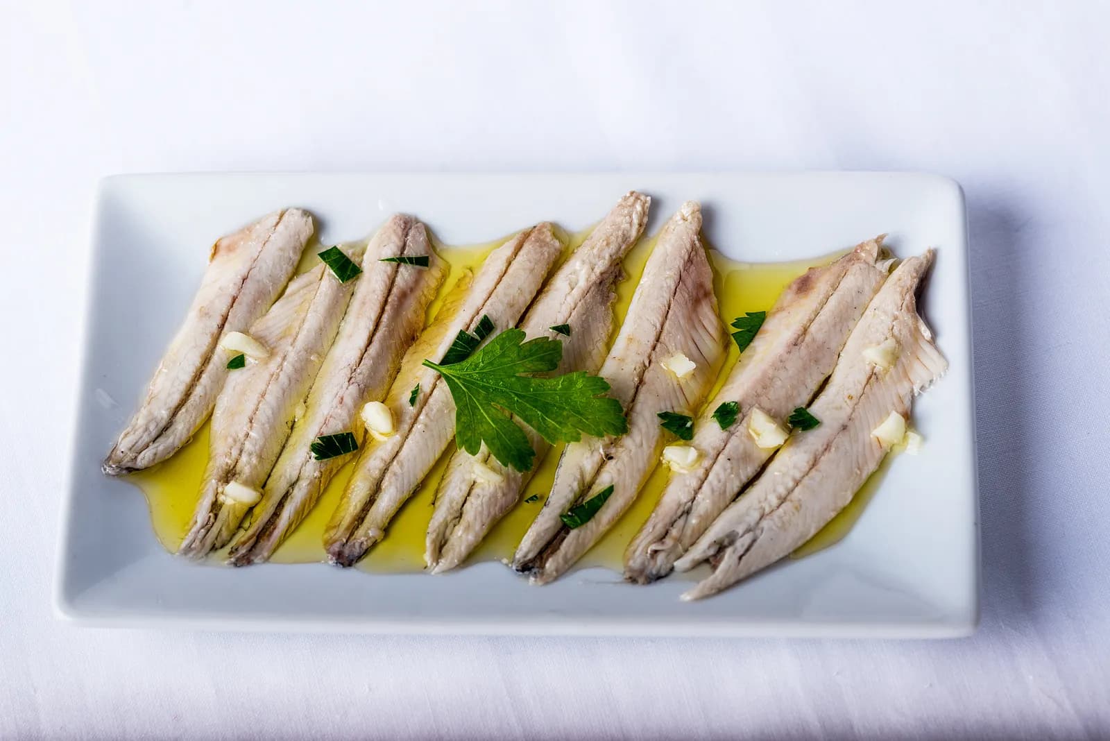 Boquerones - Anchovies in Vinegar and Oil