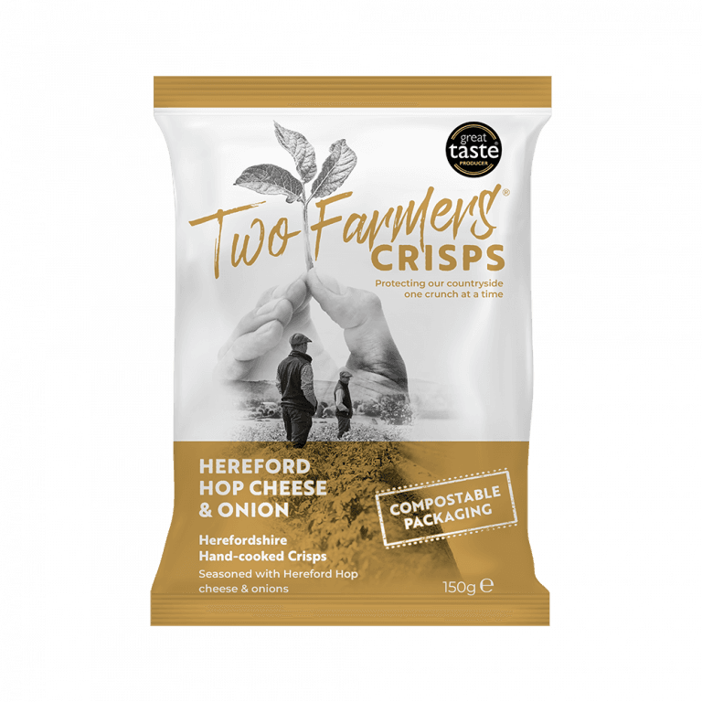 Two Farmers Crisps Hereford Hop Cheese & Onion Crisps (150g)