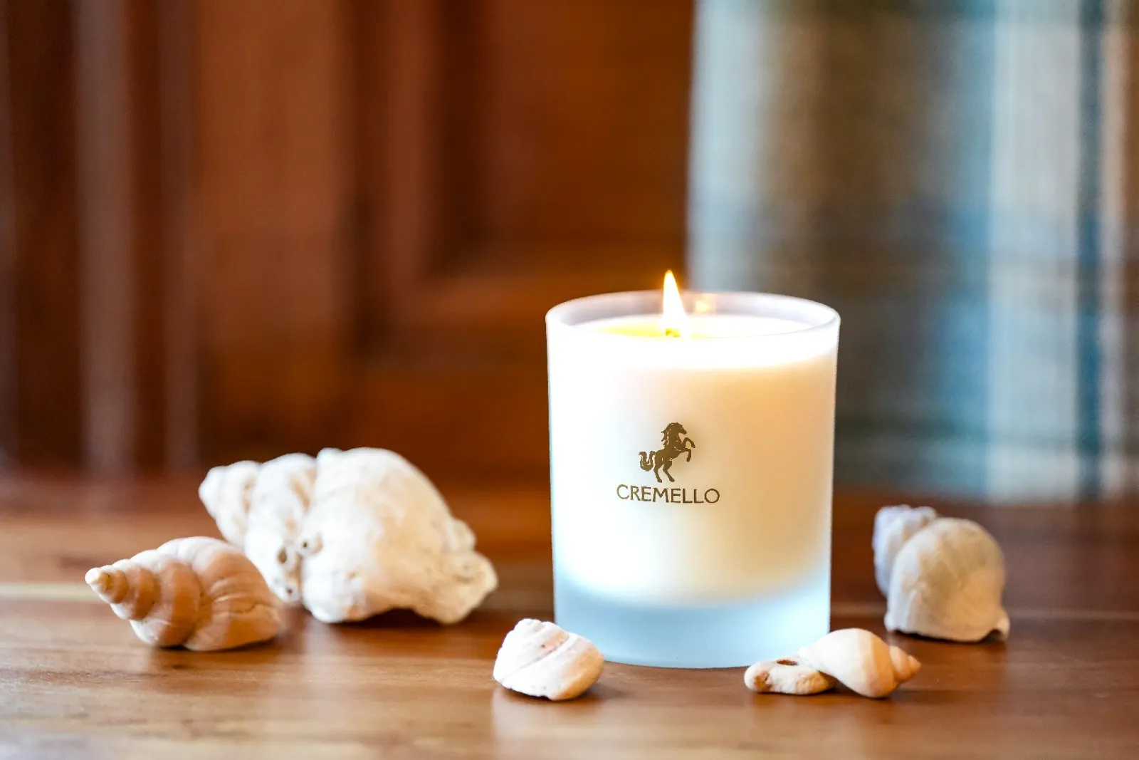Cremello Coastal Cypress & Amber Scented Candle