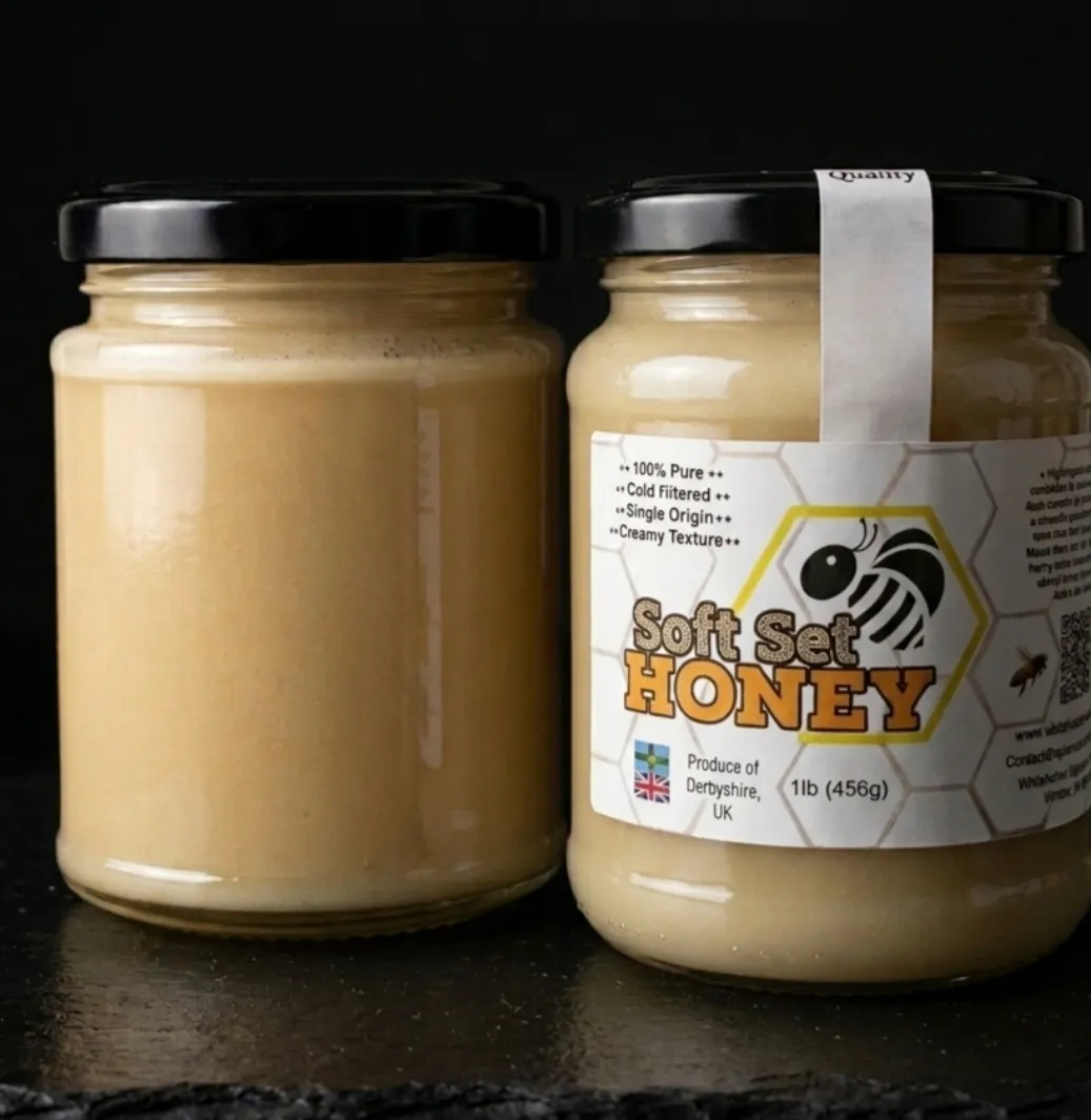 Derbyshire Softset Honey 1lb (454g)