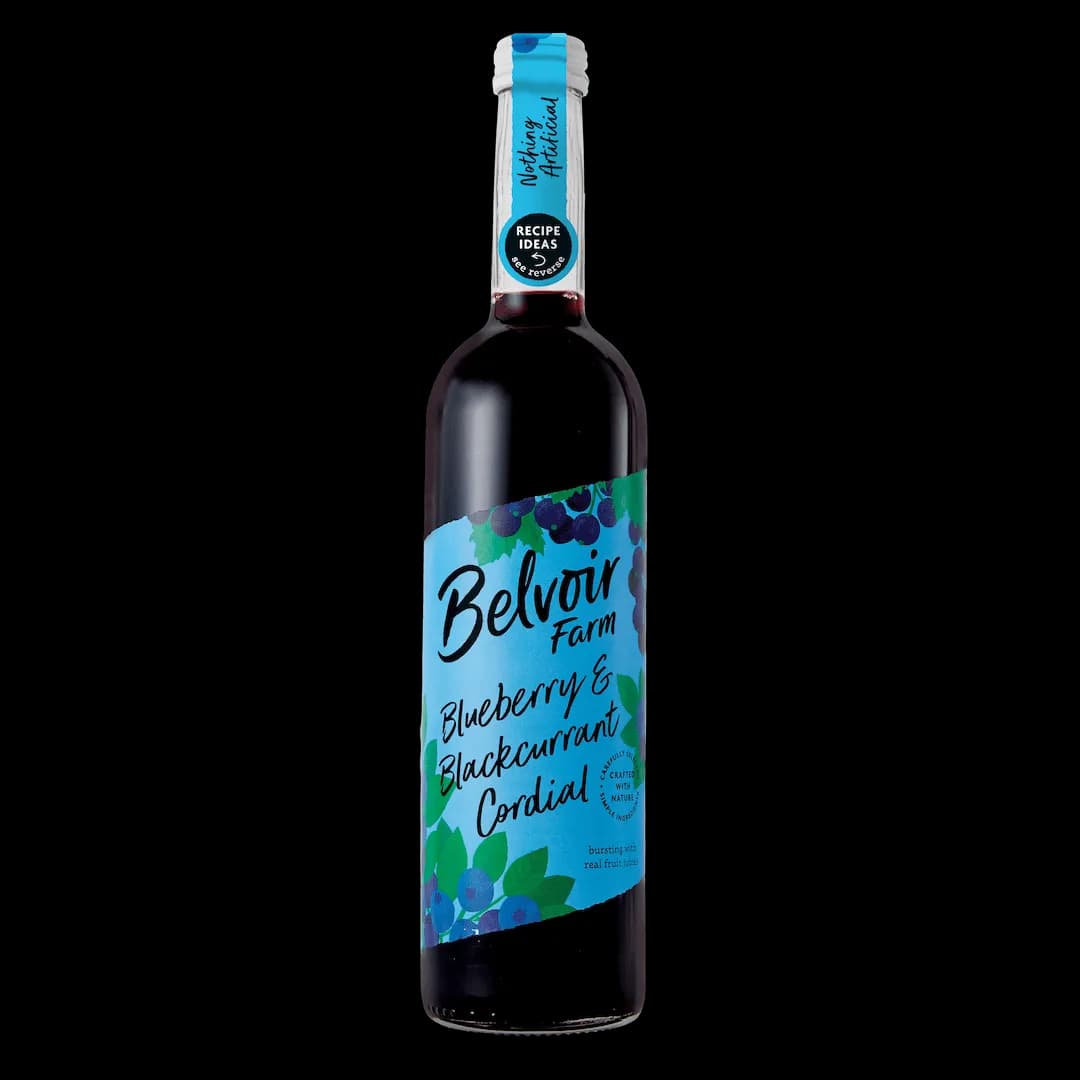 Blueberry and Blackcurrant cordial