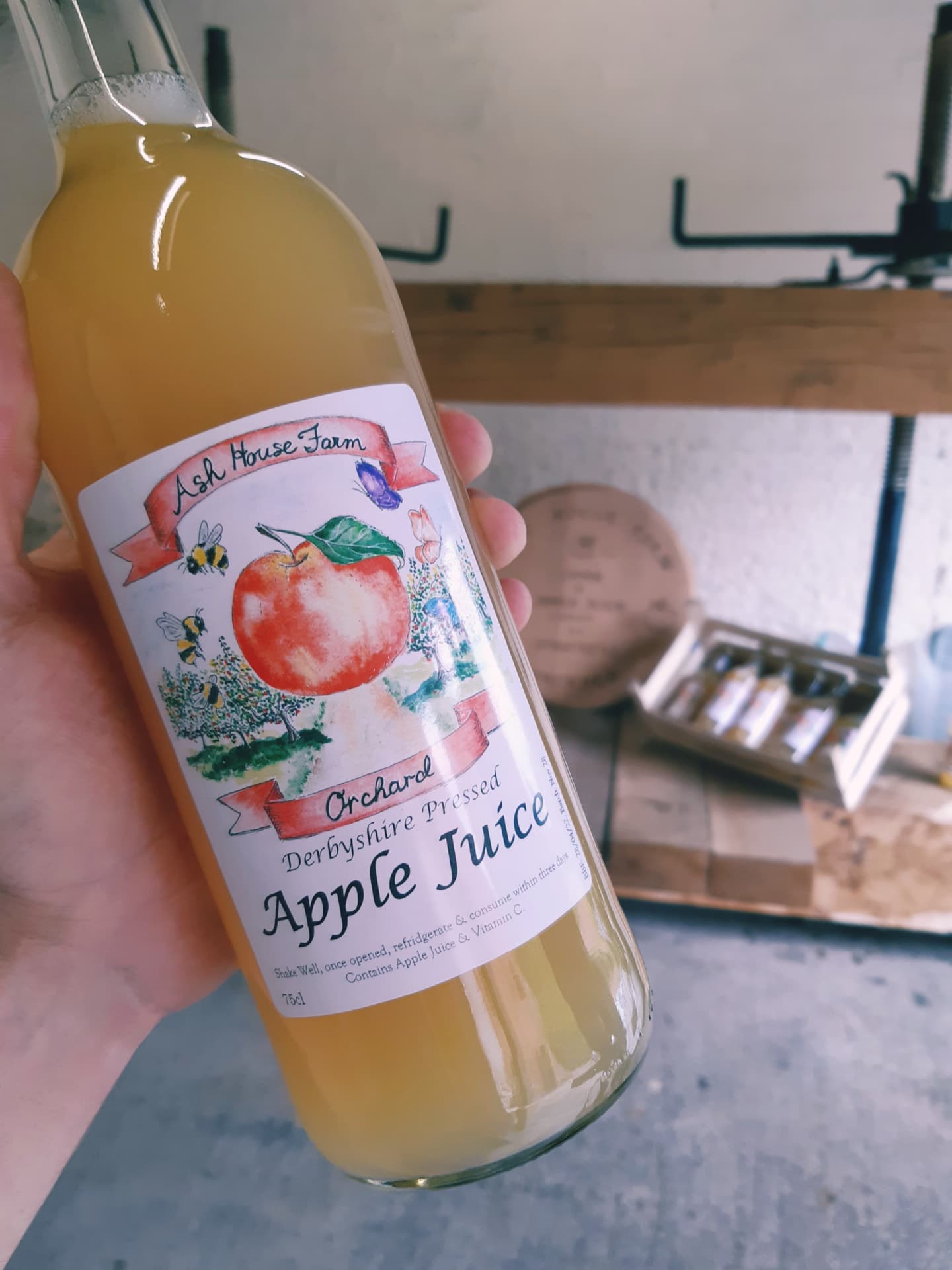 Ash Tree Farm Orchard Local Apple Juice