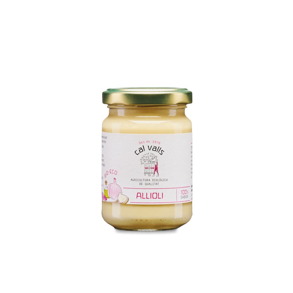 Cal Valls Organic Garlic Allioli