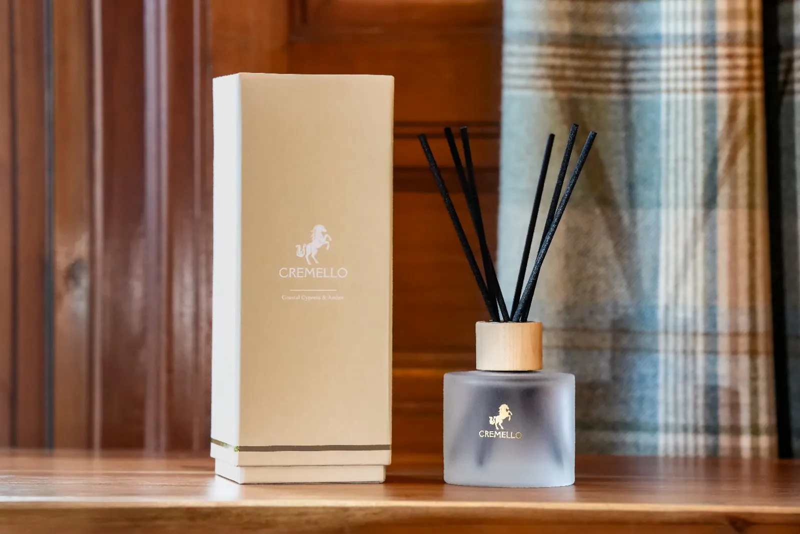 Cremello Coastal Cypress & Amber Diffuser