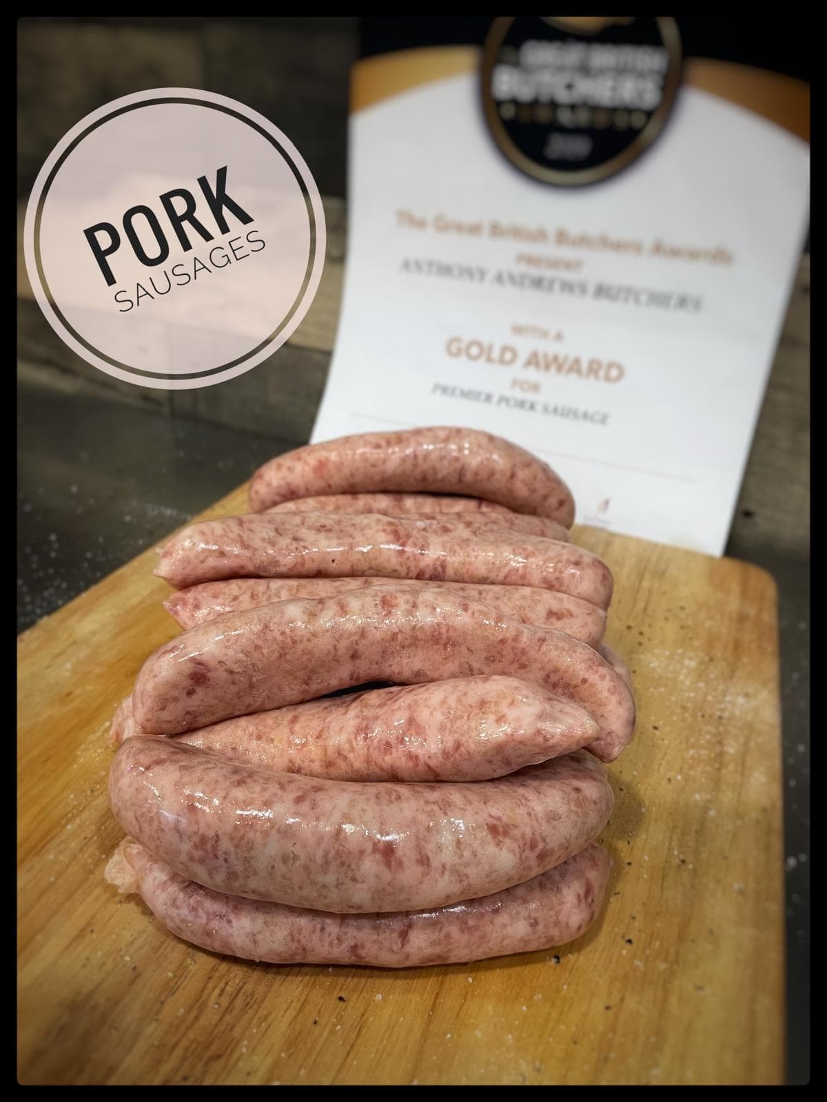 Pork Sausages (Thin)