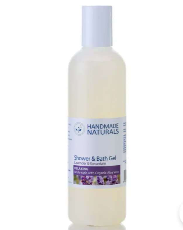 Lavender and Geranium Shower Gel