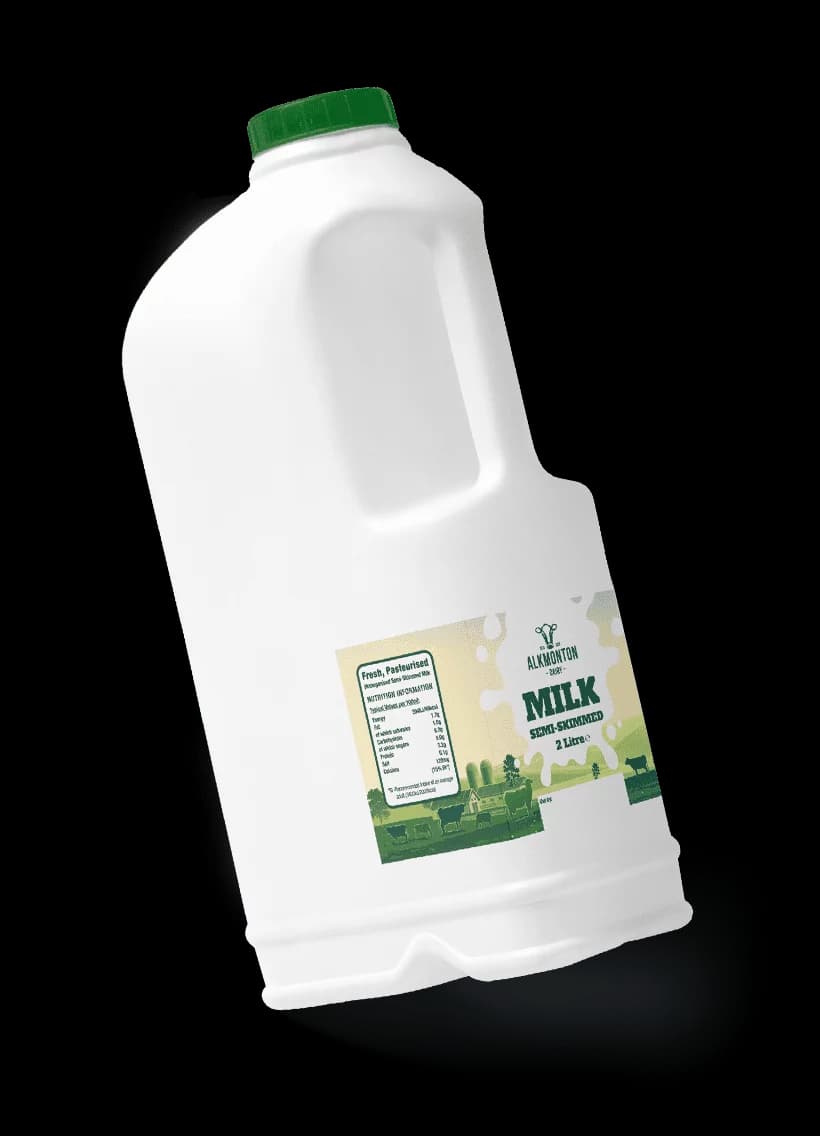 Semi Skimmed Milk (2L Plastic Carton)