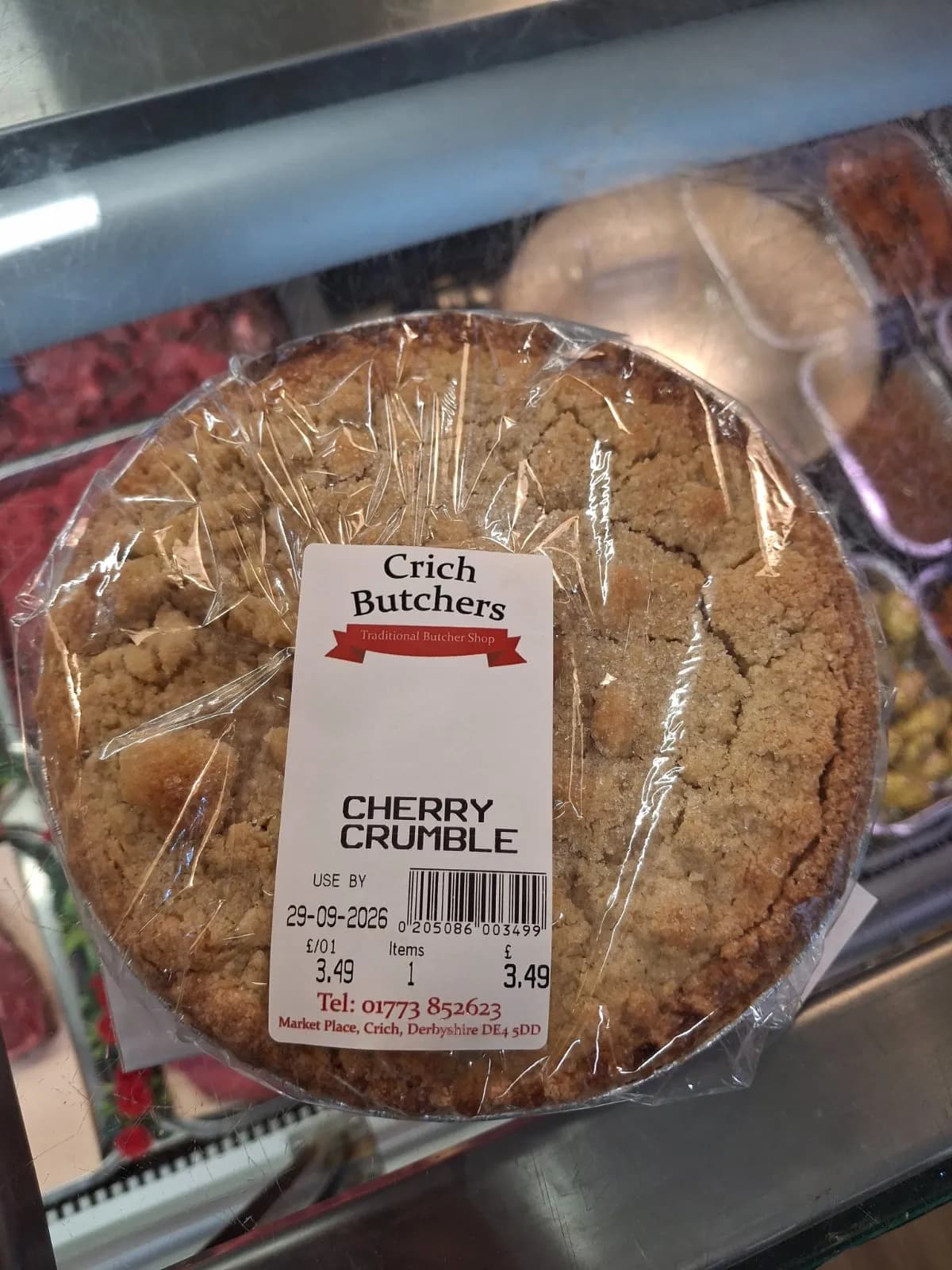 Cherry Crumble