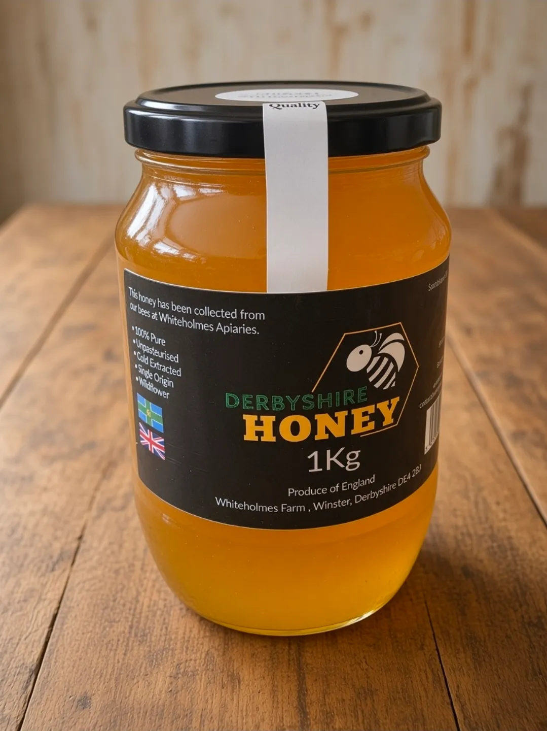 Derbyshire blossom honey 2.2lb (1kg)
