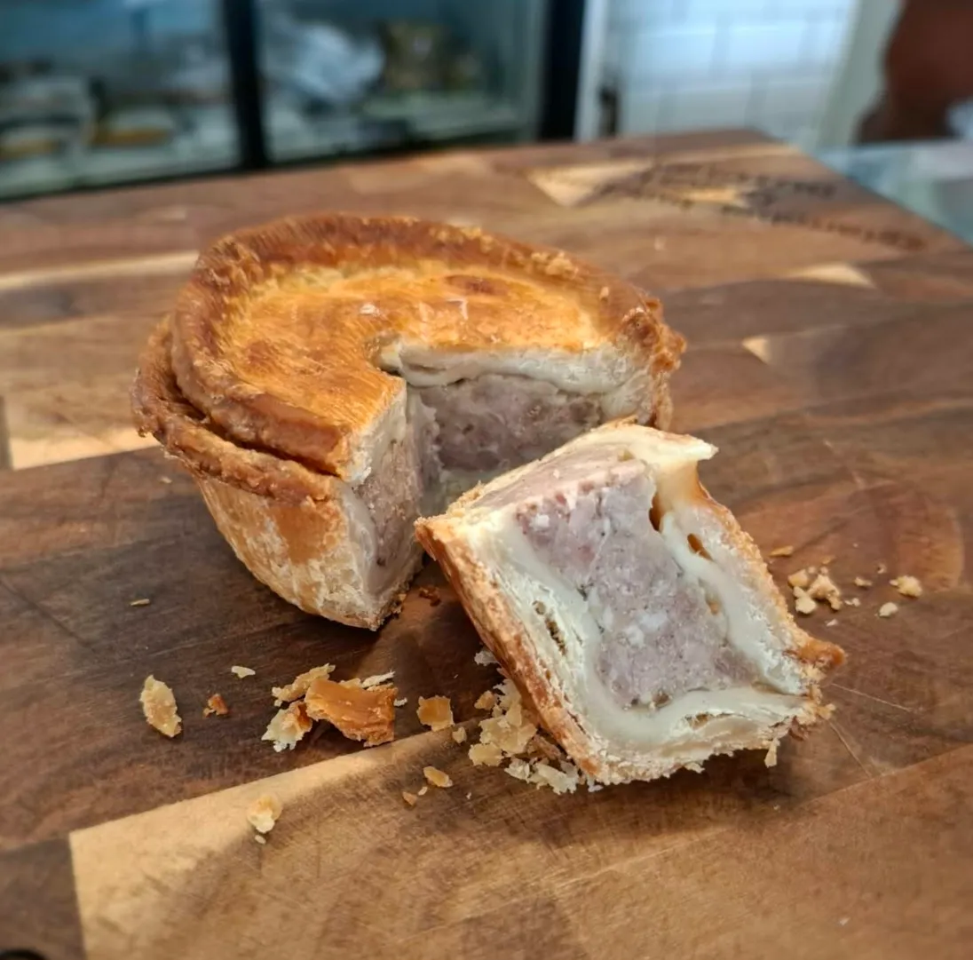 Small Homemade Pork Pie