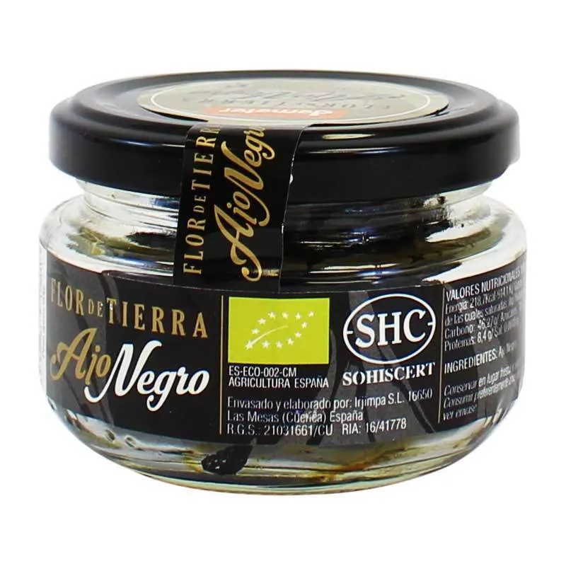 Organic Fermented Black Garlic Jar