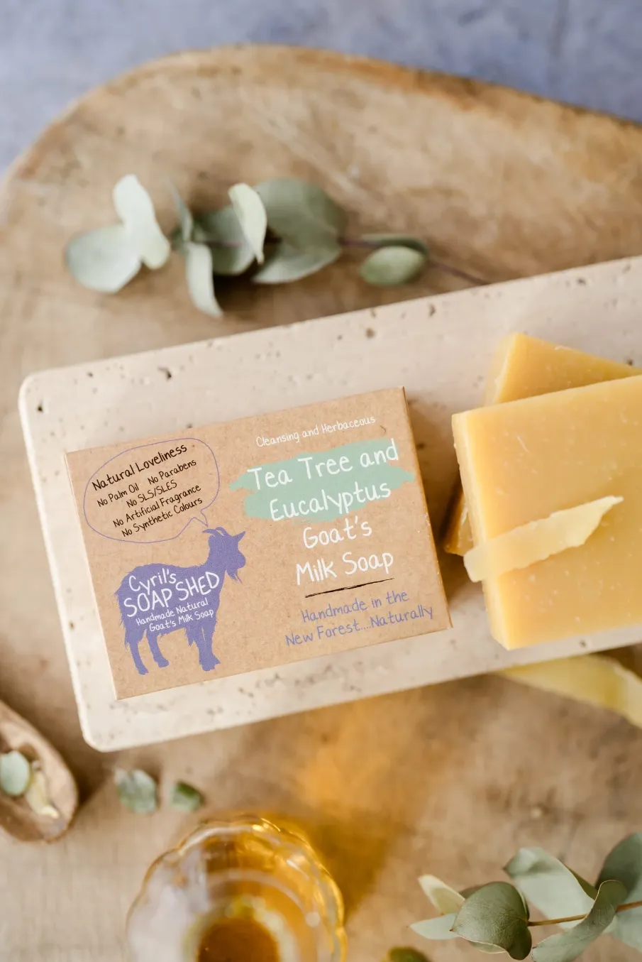 Tea Tree and Eucalyptus Goat's Milk Soap