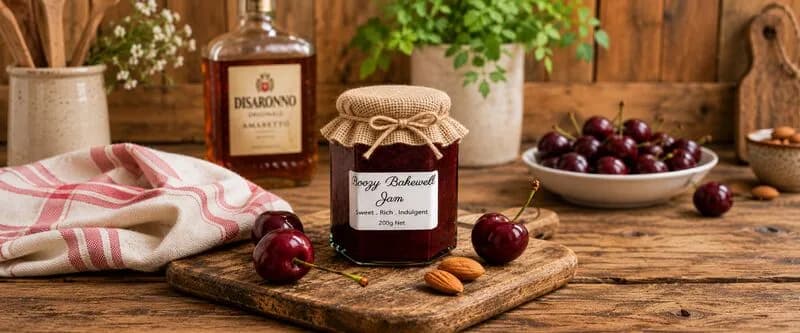 Boozy Bakewell Jam